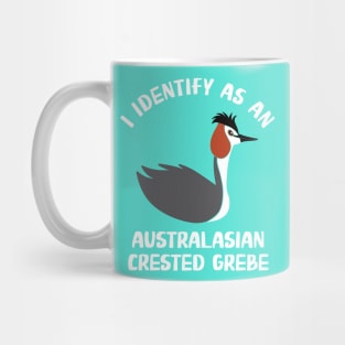 I Identify as an Australasian Crested Grebe Mug